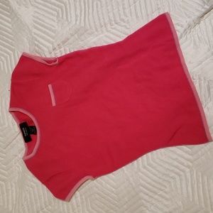 100% Cashmere Express pink tee🤍